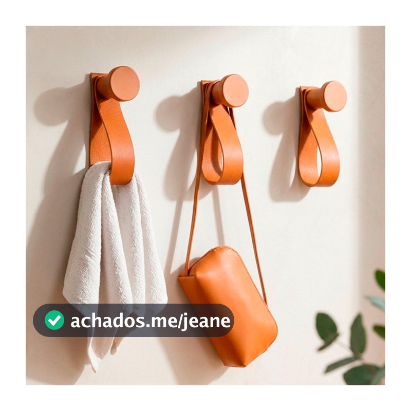 Kit 4 Gancho de Parede Suporte Para Provador Pino Parede Cabideiro Decorativo para Parede