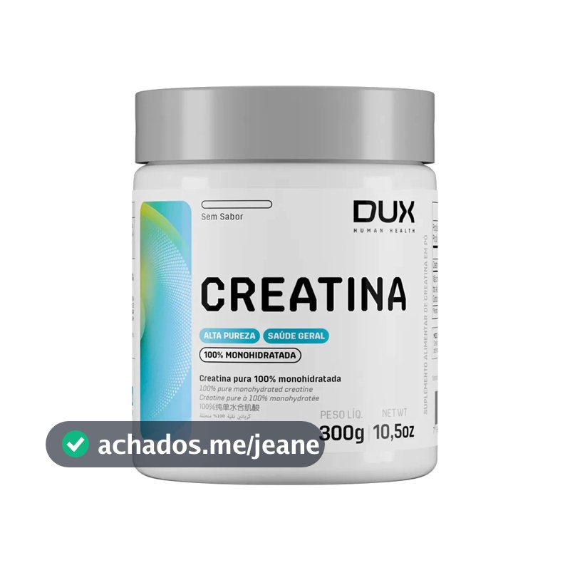 Envio Imediato - Creatina Dux n Monohidratada 300g - 100% ORIGINAL
