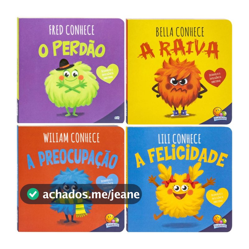 Livro Infantil Sentimentos Emoções Inteligência Emocional Livro Infantil Resolução De Conflitos