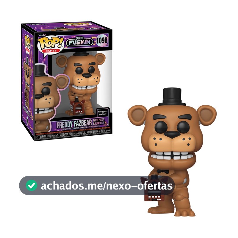 FUNKO POP FUNKO FUSION FREDDY FAZBEAR 1096 NOVO ORIGINAL