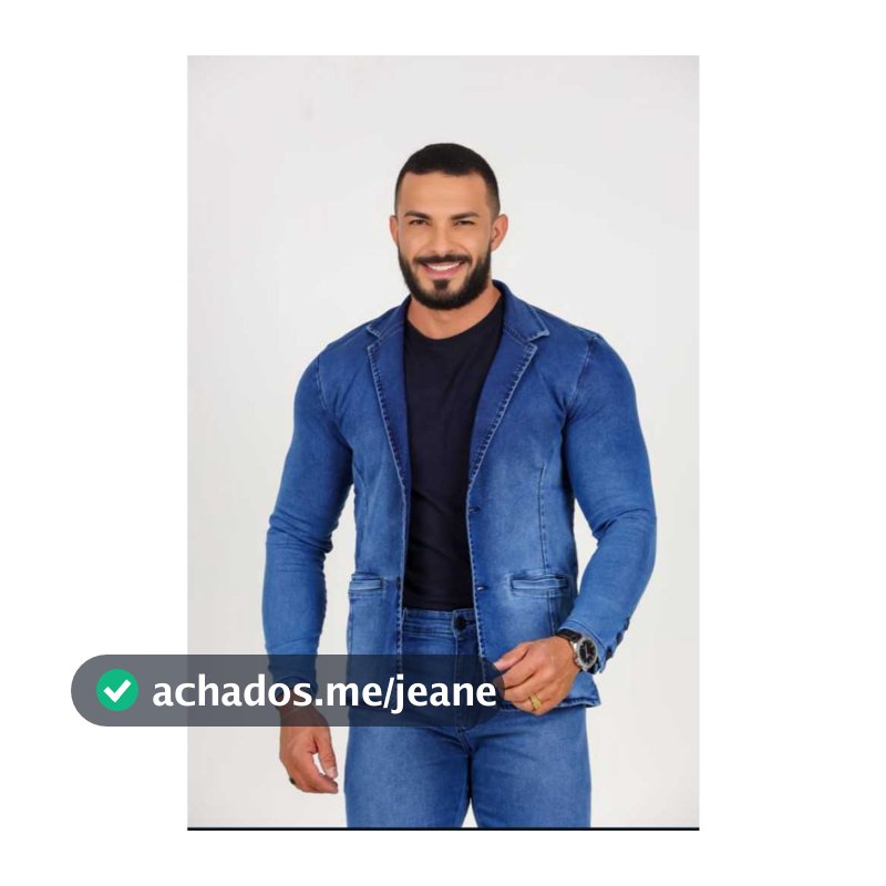 BLAZER JEANS  MASCULINO SLIM FIT