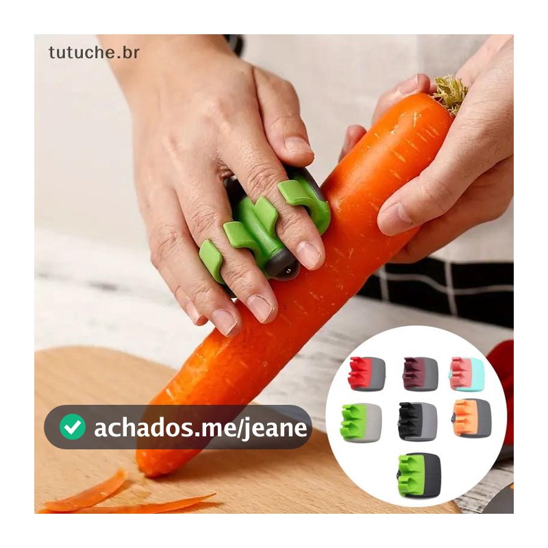 TU Protetor De Dedo Descascador De Palma Vegetal Mão Frutas Slicer Ferramenta De Cozinha Ajudante Acessórios BR