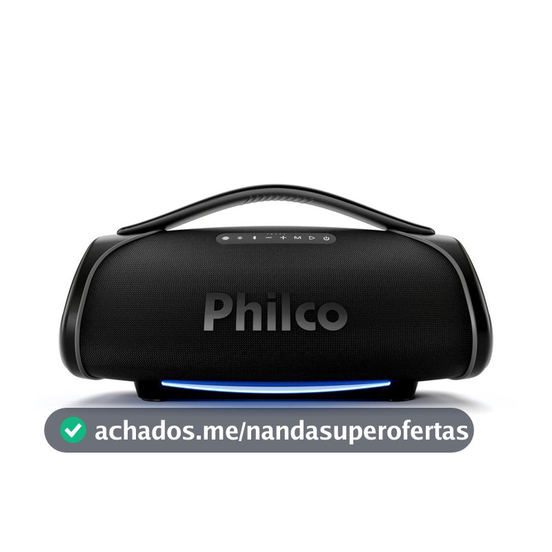 Caixa de Som Boombox Philco Extreme PBX01 300W Bluetooth