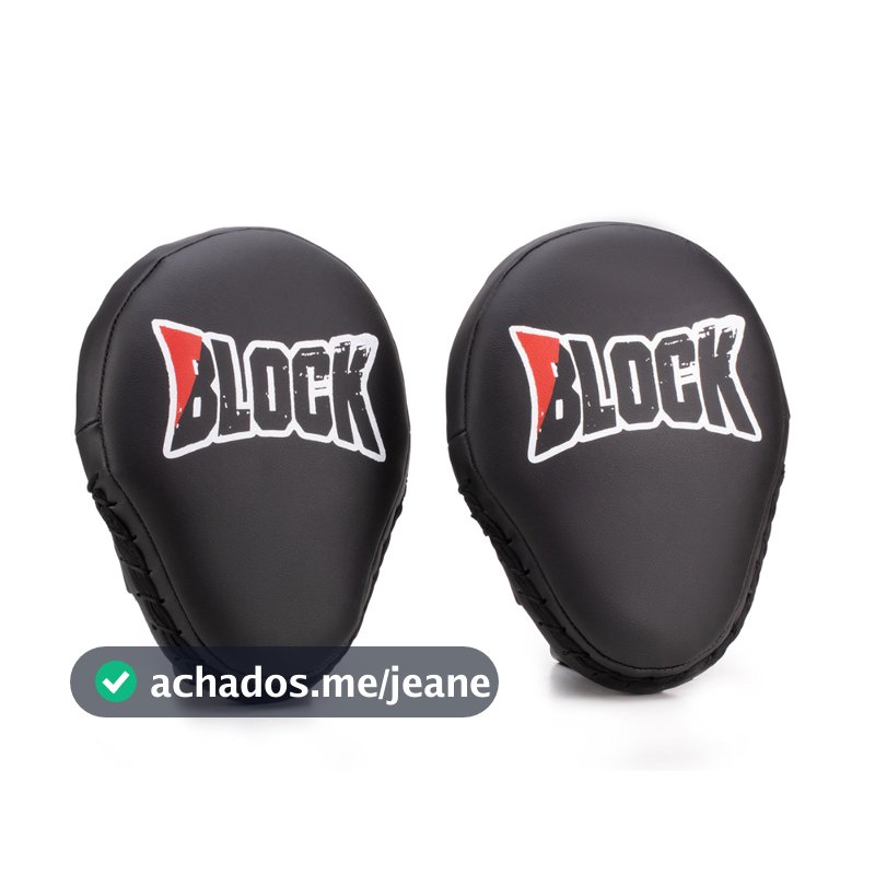 Manopla De Foco Lutas Muay Thai Mma Boxe Resistente Par Profissional  Envio Imediato