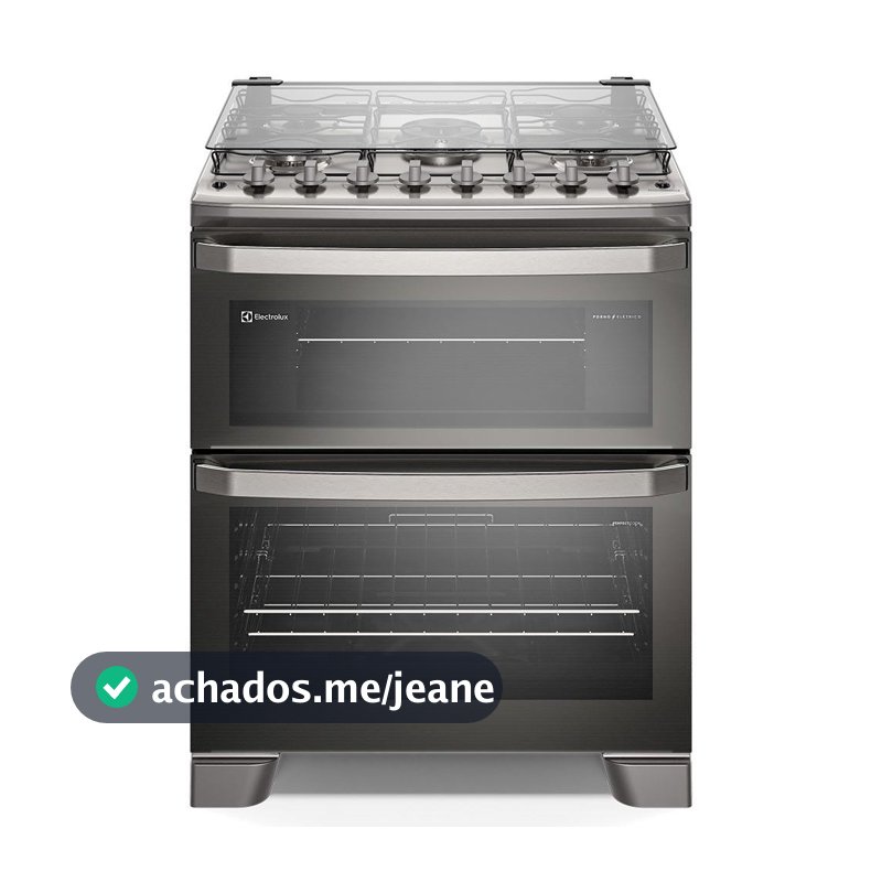 Fogão de Piso Electrolux de 05 Bocas Experience com PerfectCook360 Prata - FE5DC