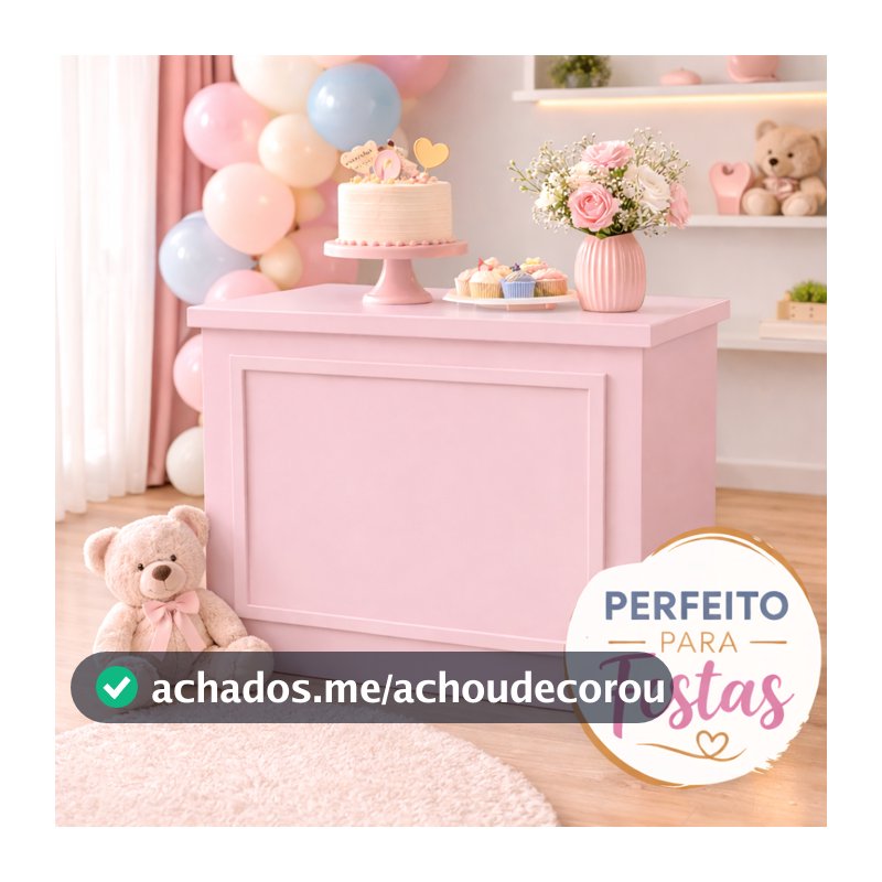 Mesa Boiserie Para Decoração Mdf Pintado