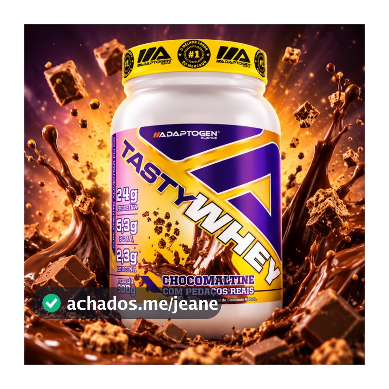 Whey Protein Tasty Whey 3W Adaptogen Gourmet Pote 900g