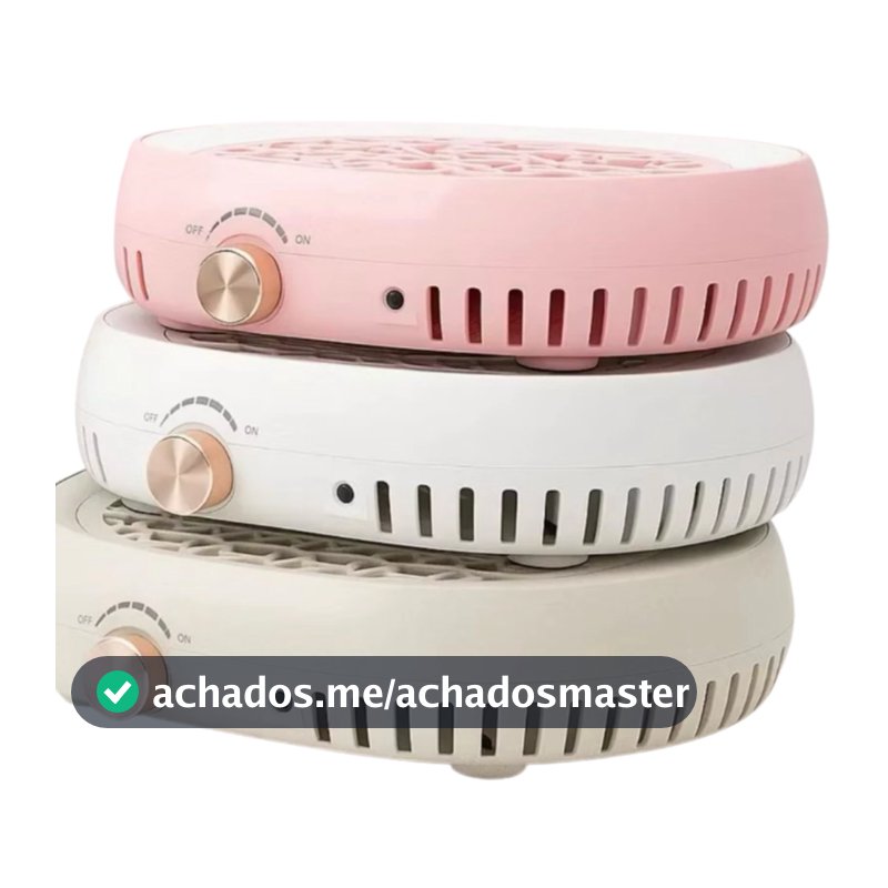 Aspirador Coletor de Pó de Unha Profissional 4500RPM Bivolt Manicure Estética Unhas Gel