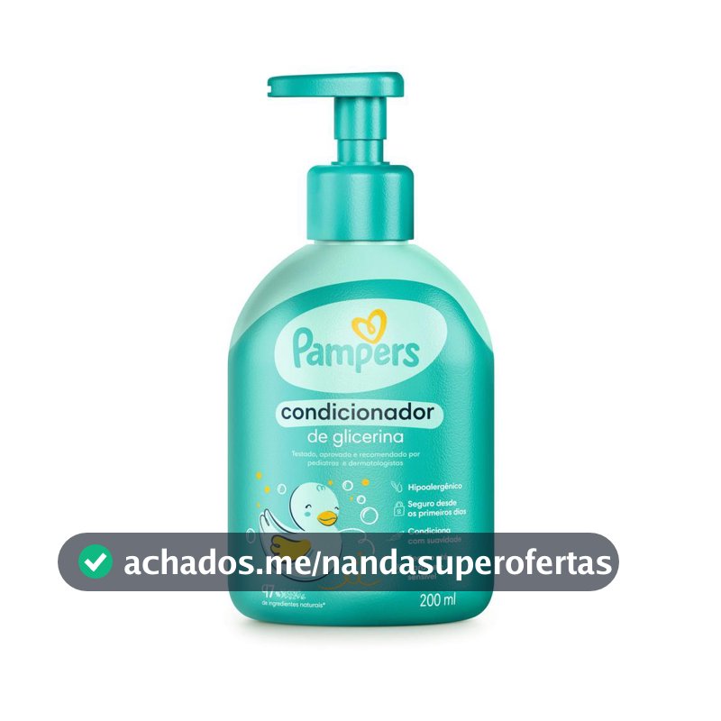 Pampers Condicionador de Glicerina 200ml