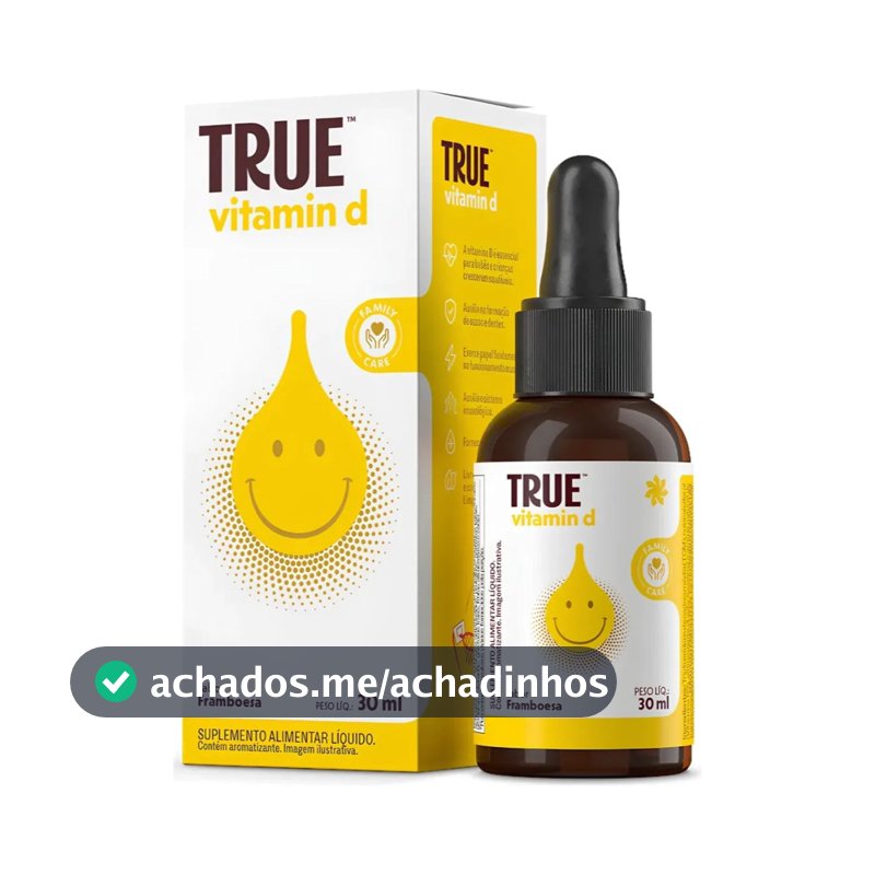 Vitamin D Liquido 30 Ml True Source