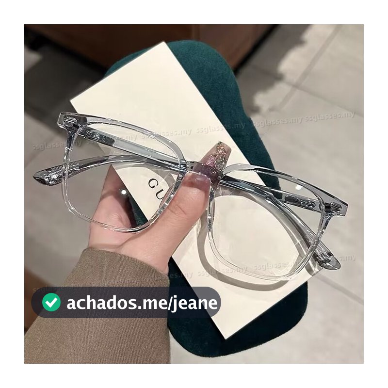 Óculos Ultra Leves Quadrados Anti-Luz Azul Para Mulheres , Homens , Versão Coreana , Da Moda (Pode Ser Equipado Com Grau