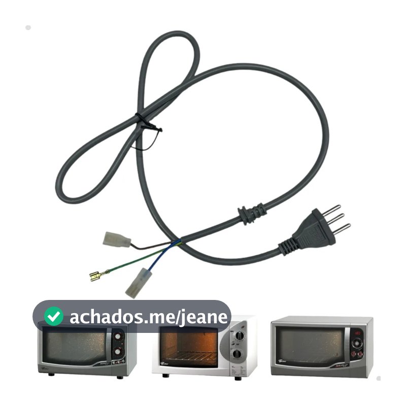 Cabo Elétrico Para Forno Elétrico Fischer 127v