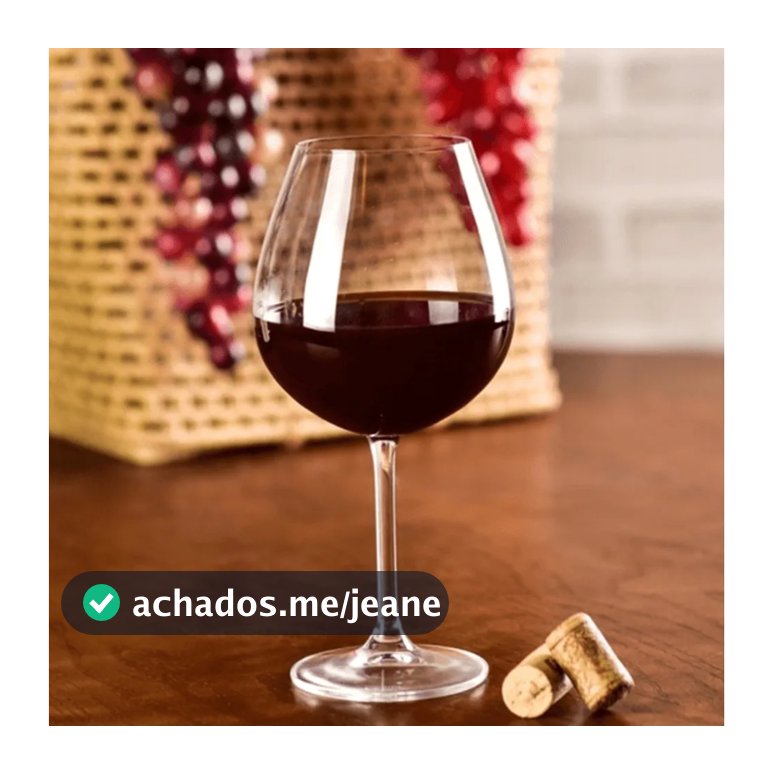 6 Peças Vinho Tinto 650 Ml Cristal Bohemia Com Titânio -JOGO 06 UNIDADES DE TAÇAS VINHO TINTO 650ML CRISTAL BOHEMIA