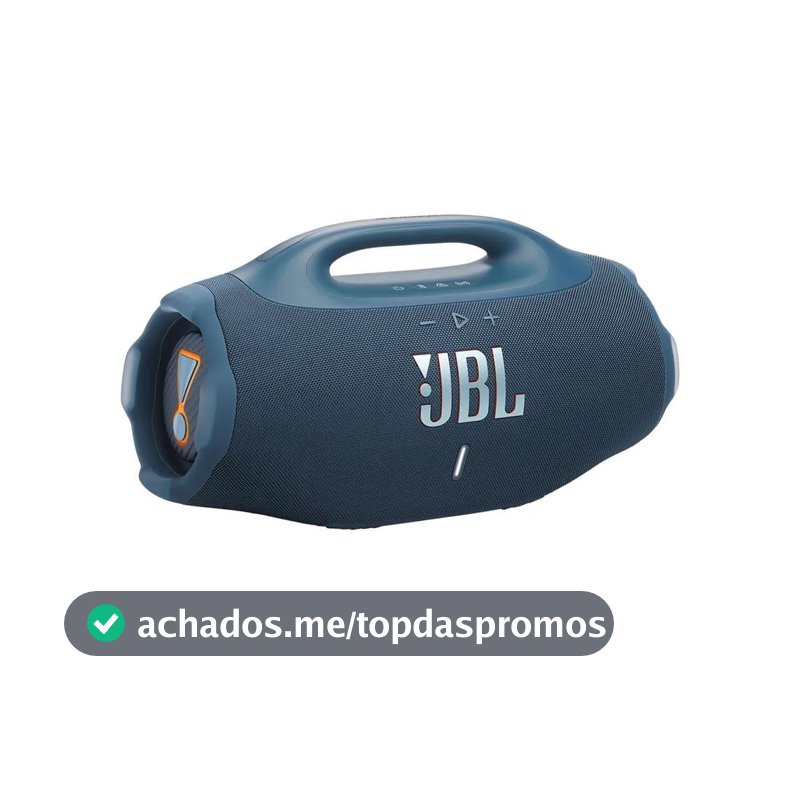 Caixa de Som Bluetooth JBL Boombox 4, com Auracast, IP68 Azul - 28913918