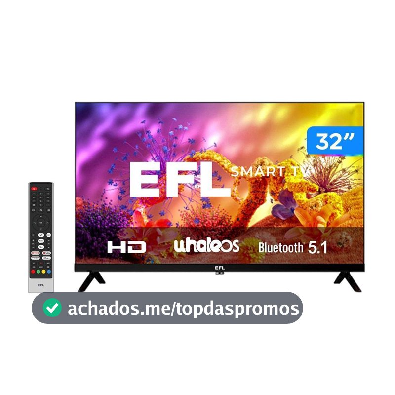 Smart TV 32" HD EFL DLED SX800 32SX800HD 3 HMDI 2 USB