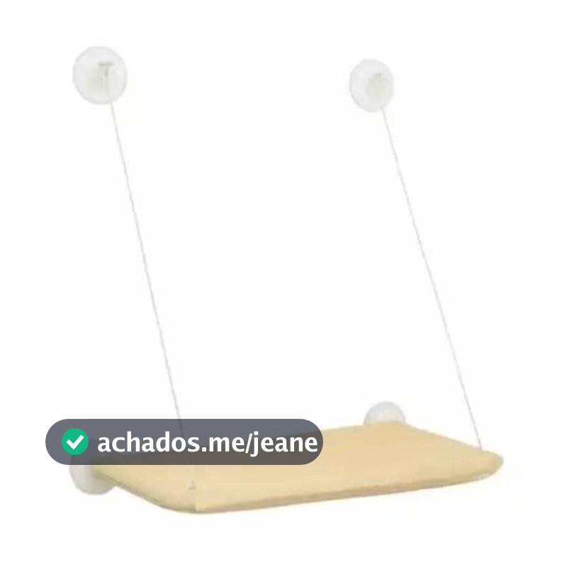 Cama de Janela para Gato Pet Caminha Prateleira Suspensa com Ventosa até 20kg