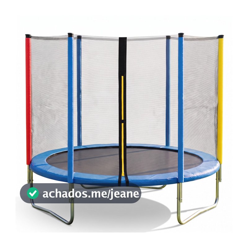 Cama Elástica Pula Pula Infantil Trampolim 1,8 Metros e 1,4 Metros