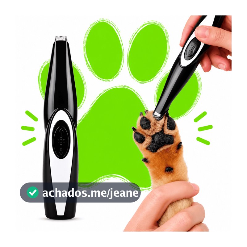 Maquininha Pet Tosador Caes Tosar Patinha Orelha Cachorros