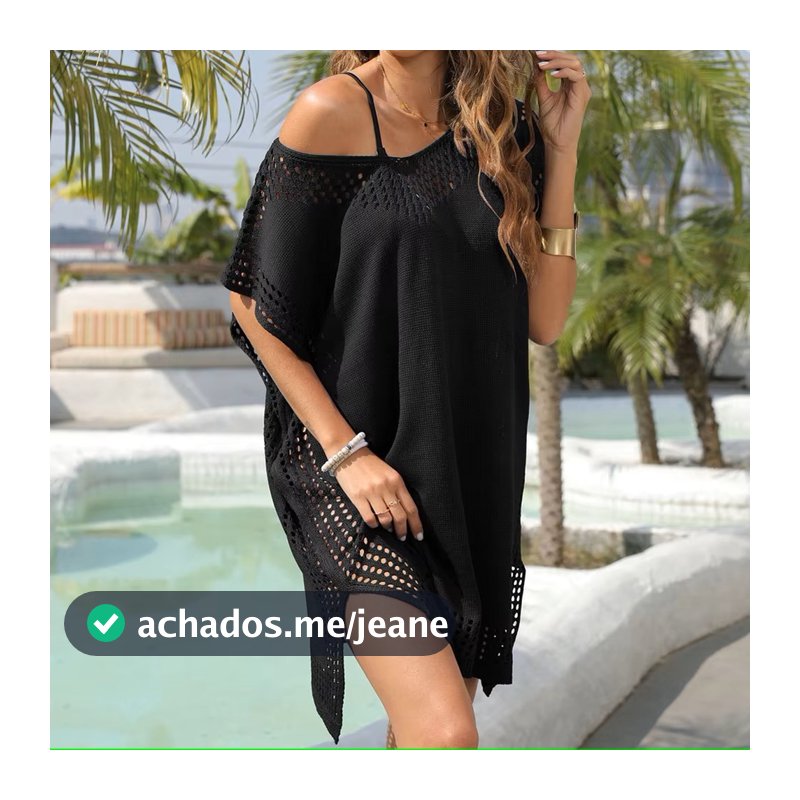Saída De Praia Moda Praia Saída De Banho Grande