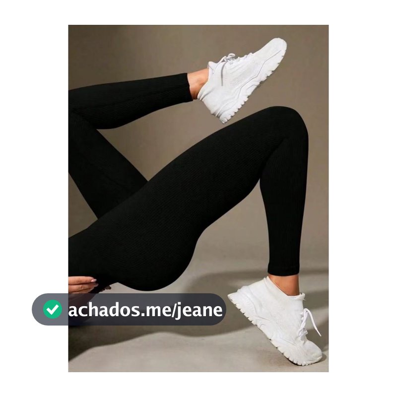 Calça Legging Fitness Hip Lift Cintura Alta Yoga