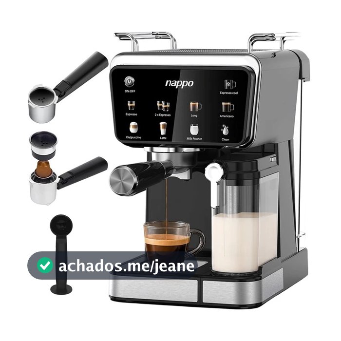 Cafeteira Nappo Expresso NEC-282 9 em 1 Multicápsulas 1350W 127V