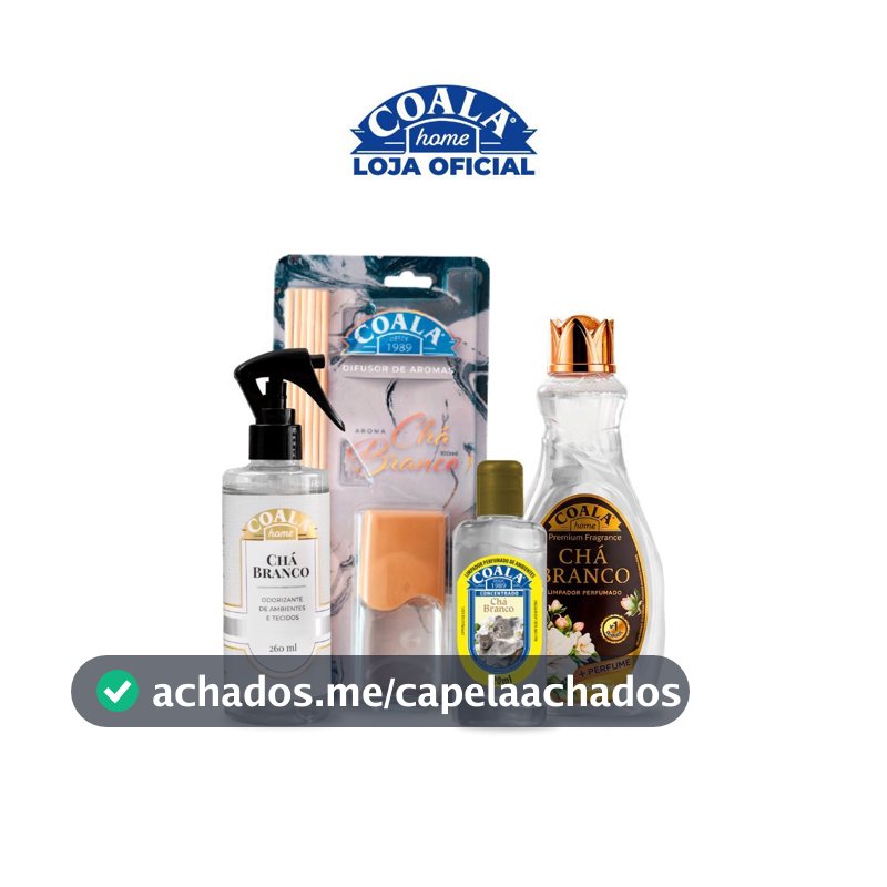 Kit Coala Chá Branco Ritual de Perfumação