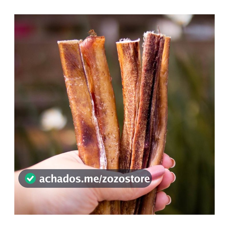 Petisco Para Cães Vergalho Stick Bovino 6un Luv Mordedor Natural Desidratado
