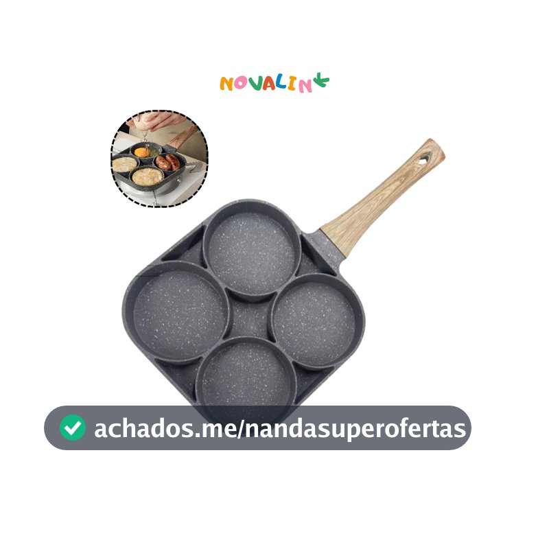 Frigideira Multifuncional Antiaderente 4 Em 1
