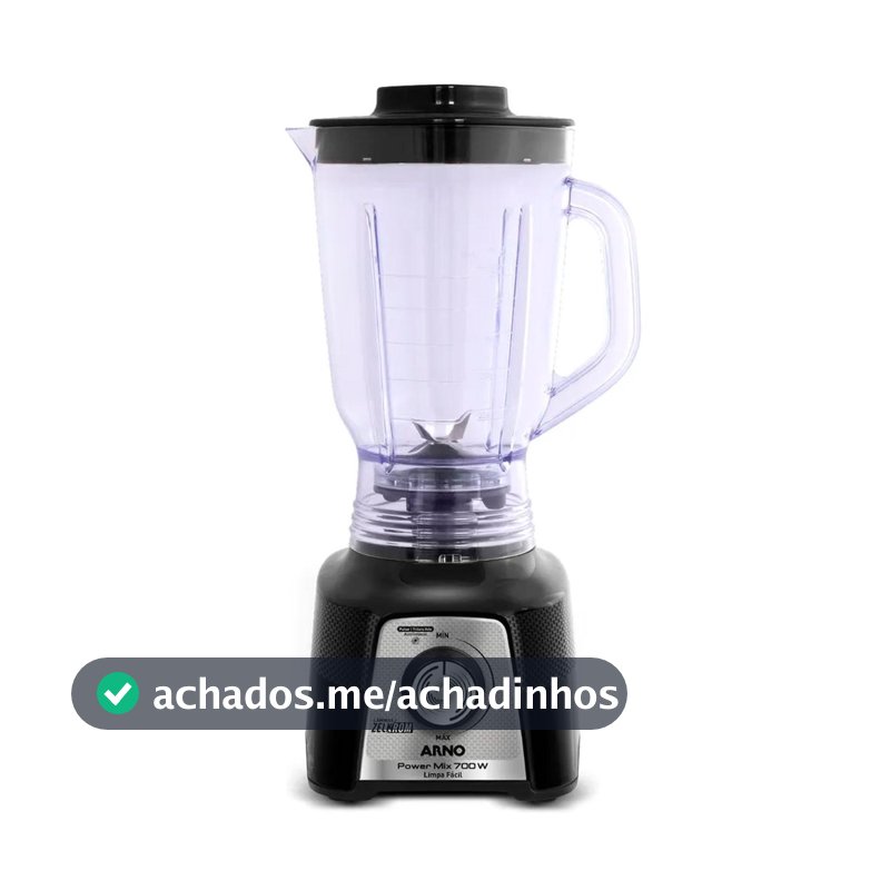 Liquidificador Power Mix Limpa Fácil 1,4L - Arno
