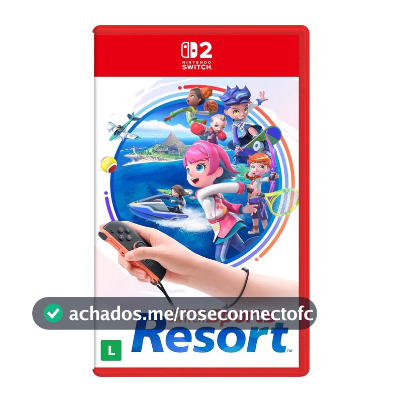 Nintendo Switch Sports Resort Switch 2 BR Midia Fisica
