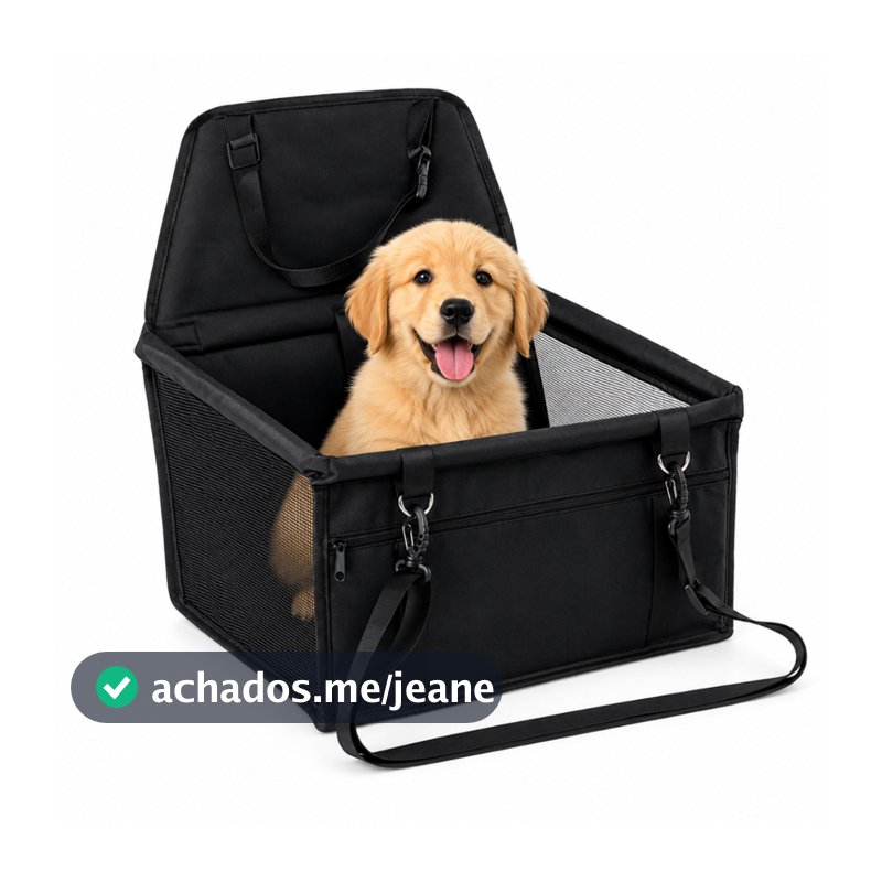 Cadeira Cadeirinha de Pet para carro Assento Pet Veiculo Assento transporte Pet Todos Os Carros