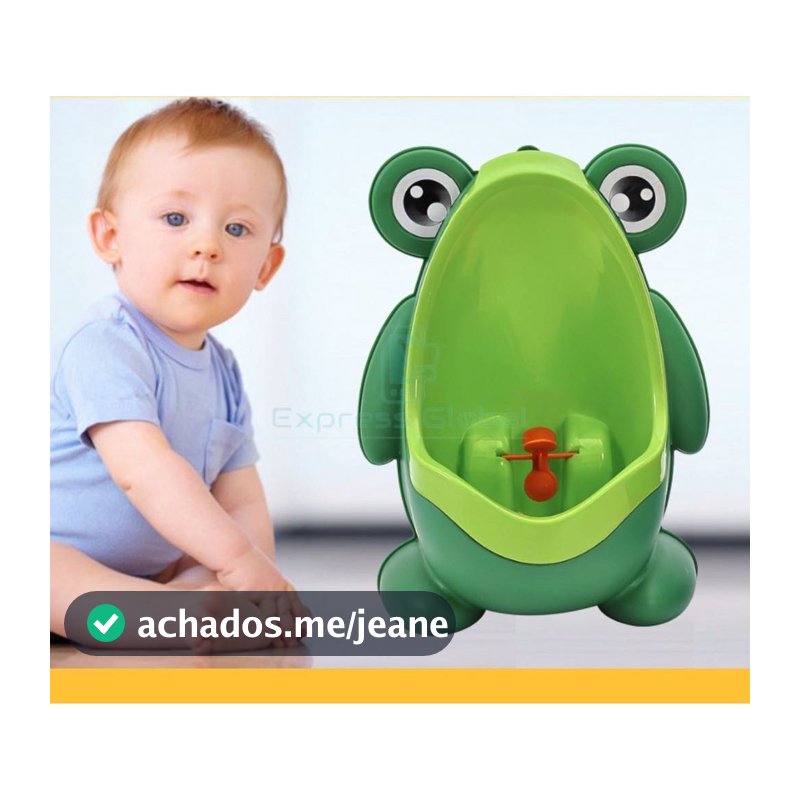 Penico de Sapinho Mictório Infantil Sapo Menino--3764