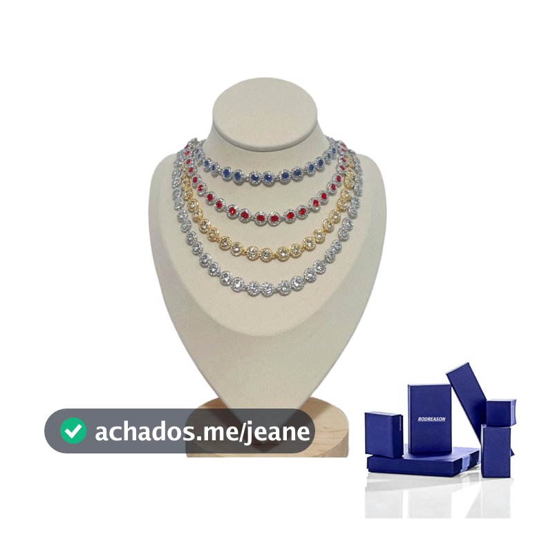 RODREASON Colar De Jóias Para Mulheres Moda Diamantes Pontos Nobres Pingente De Festa Presente