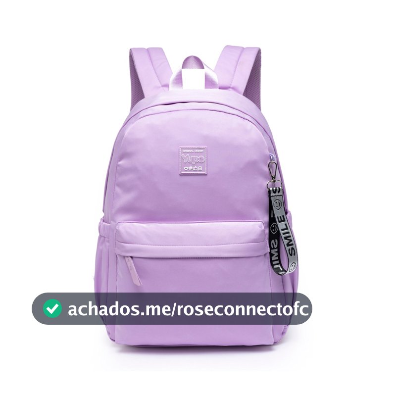 Mochila Bolsa Yupe Escolar Juvenil Chaveiro Reforçada