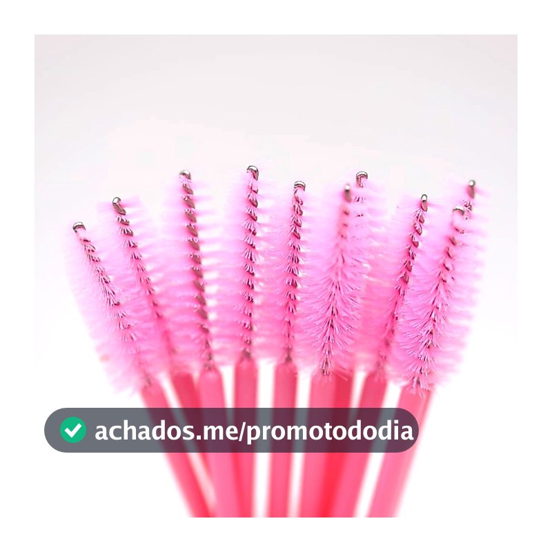 50 Escovinhas Para Sobrancelha - Alongamento De Cílios E Sobrancelha