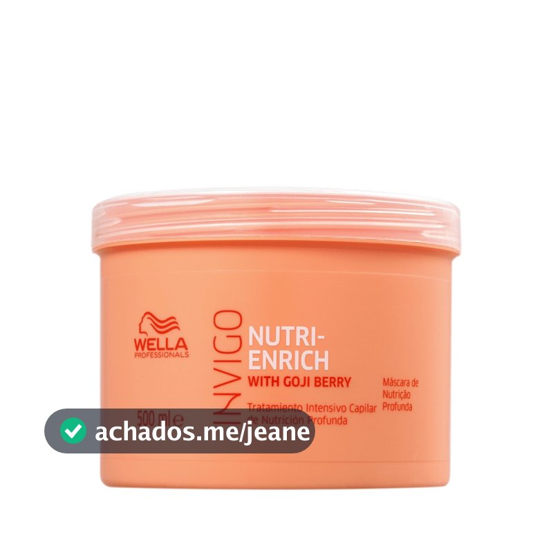Wella Professionals Invigo Nutri-Enrich Máscara Capilar 500ml