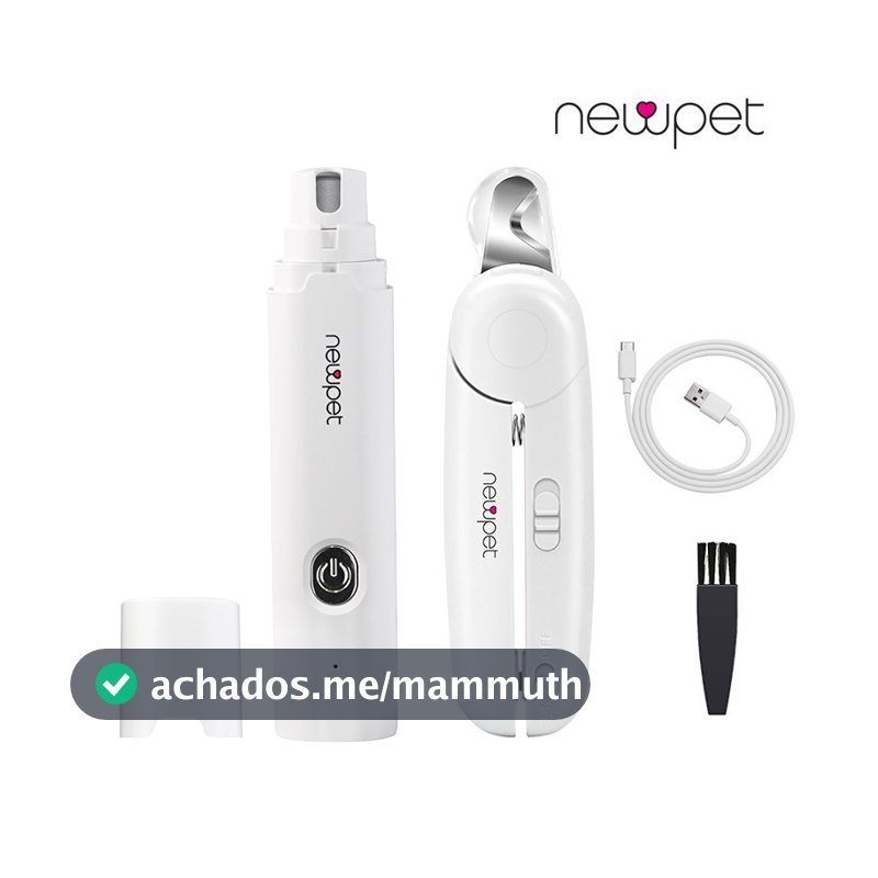 Newpet 2 Em 1 Kit Alicate + Lixa Corte De Unhas Pet Cães E Gatos
