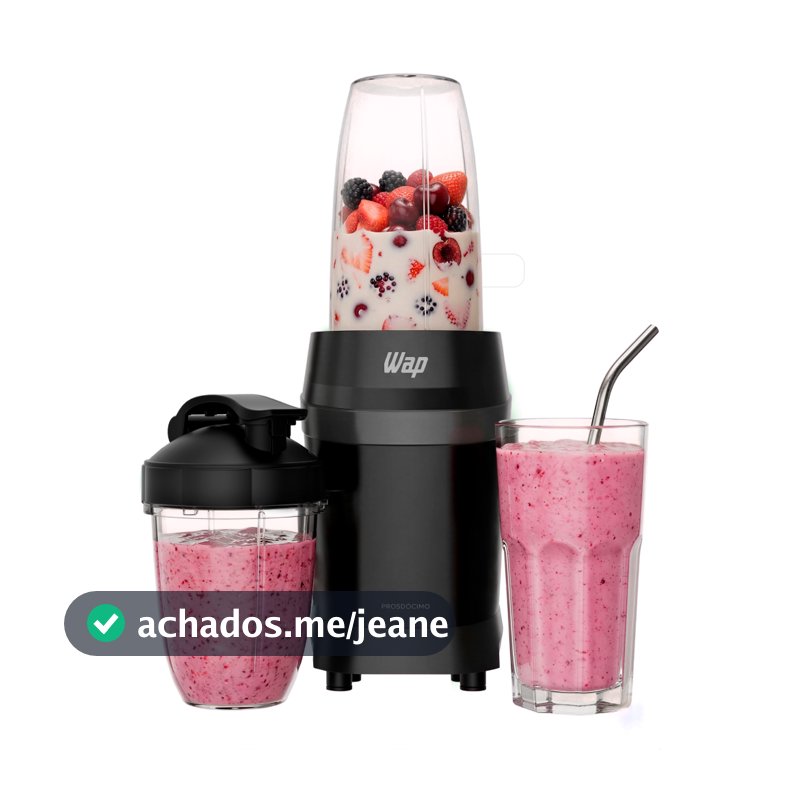 Liquidificador Portátil WAP Blender Pro Turbo 700W 127V