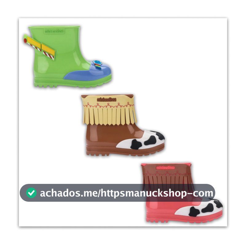 Galocha Mini Melissa Welly + Toy Story Baby - 37971