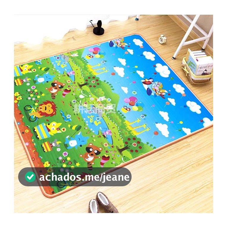 Tapete Termico Infantil Bebe Estampas Atividades Educativo Tapetinho Lavável