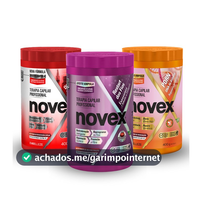 Kit de Tratamento Novex Terapia Coreana