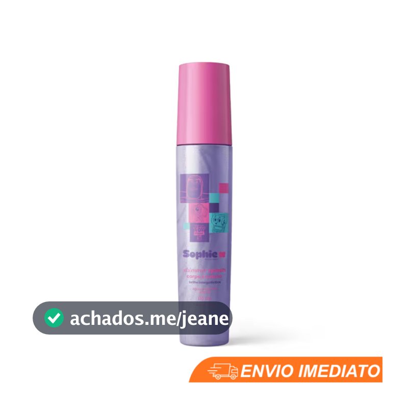 Shimmer Splash Corpo e Cabelo O Boticario Sophie Toy Story 5  Brilho Intergaláctico 110ml