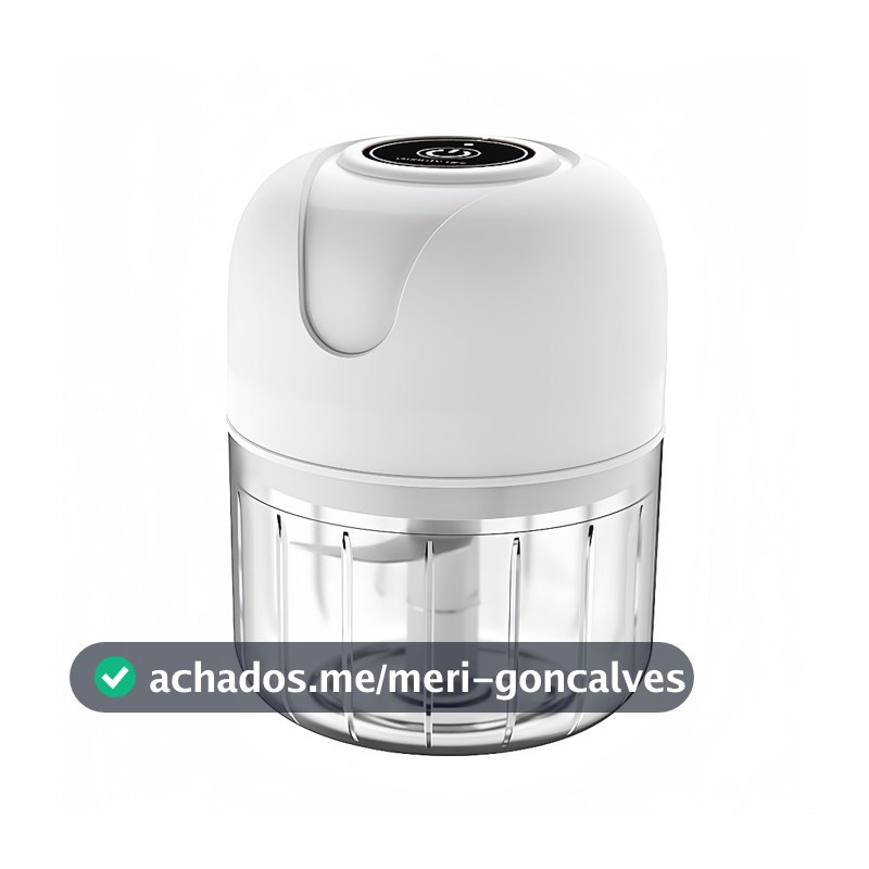 Mini Processador Triturador Sem Fio Elétrico 250ML De Alimentos Para Legumes Alho Gengibre Espremedor De Alho