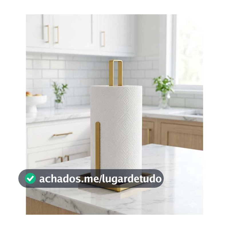 Suporte Porta Papel Toalha Organizador Cozinha