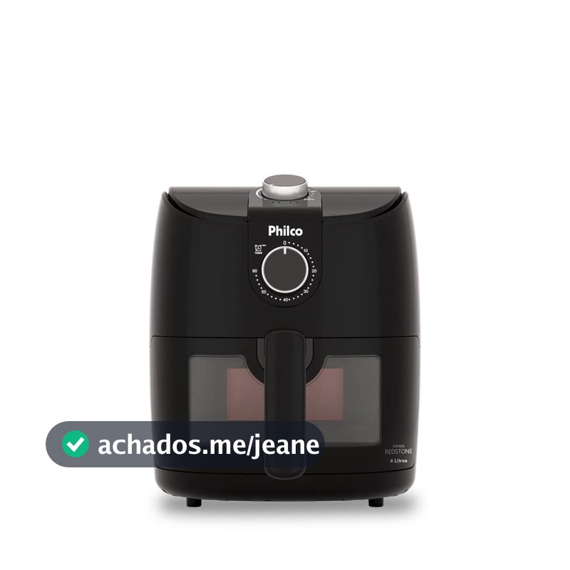 Air Fryer Philco 4L Revestimento Redstone 1500W PAF40A