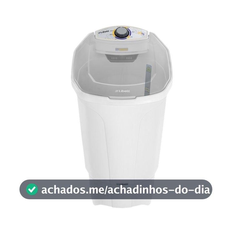 Tanquinho Libell 14 Kg com Lavagem por Turbilhonamento