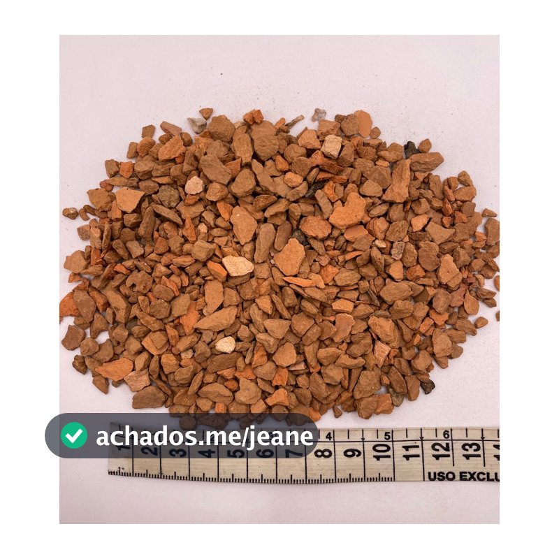 Cascalho Terracota original 0 - 5kg -  Substrato p/ aquários - Bonsai - Decoração em geral - jardinagem - lagos - etc-