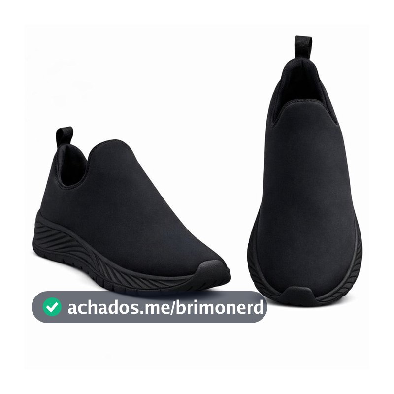 Tênis para Academia Masculino Sem Cadarço Tipo Meia Ideal para o Dia a Dia Fácil de Calçar Super Leve