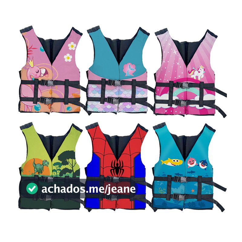 Colete Infantil Salva Vidas Pescador 20 à 40 Kg
