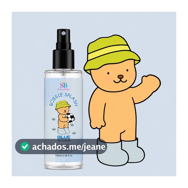 Body Splash Blue infantil 100ml – Frescor e Diversão